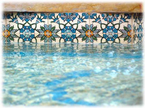 ancient tile for pool